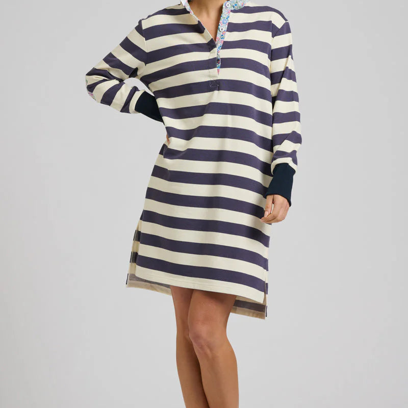 Rugby Frill Collar Dress