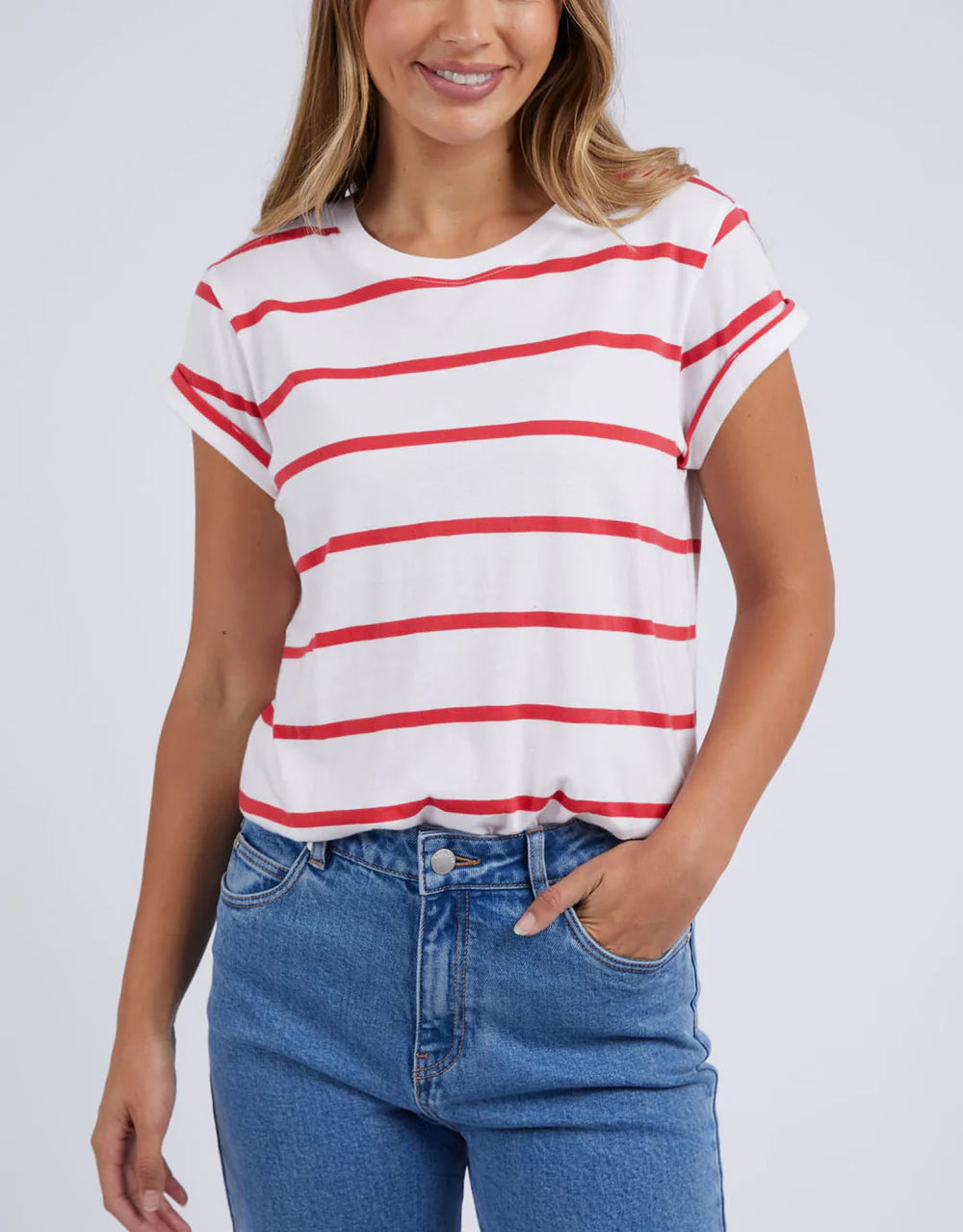 Manly Stripe Tee