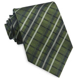 Green Plaid Tie