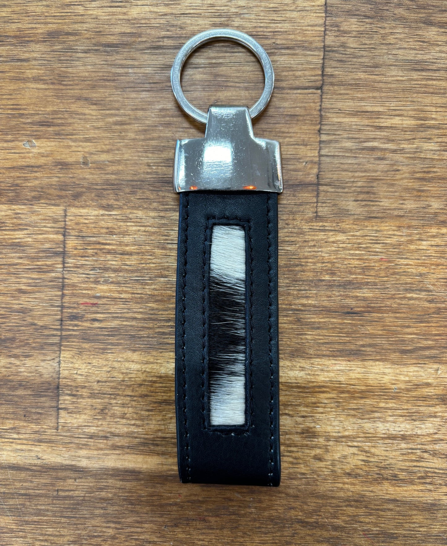 Cowhide Keyring