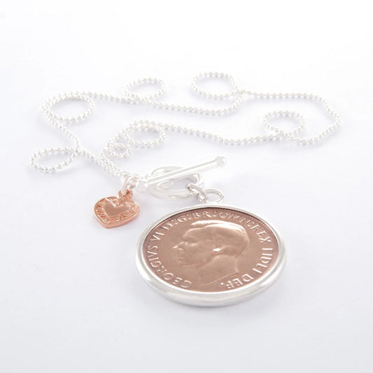 Half Penny Necklace