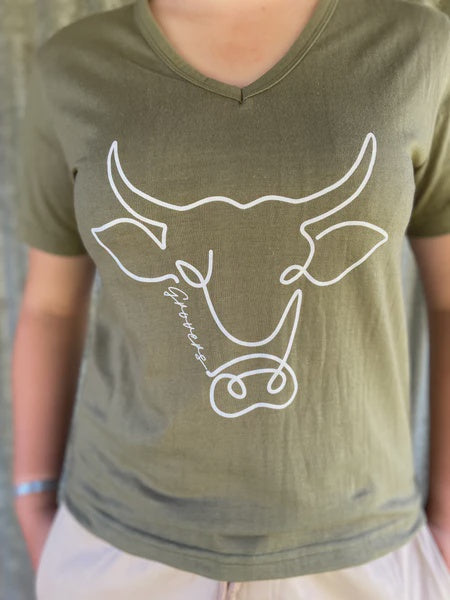 Bulls Head Tee