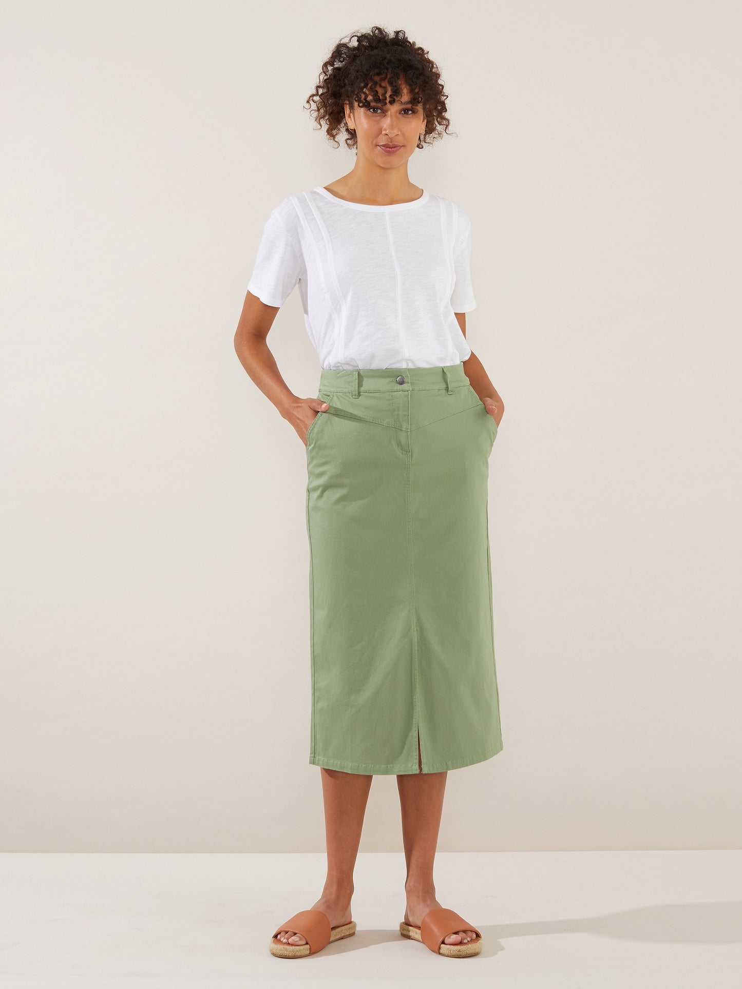 Casual Pencil Skirt