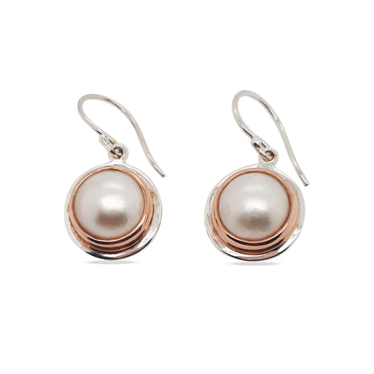 Mabe Pearl Earrings