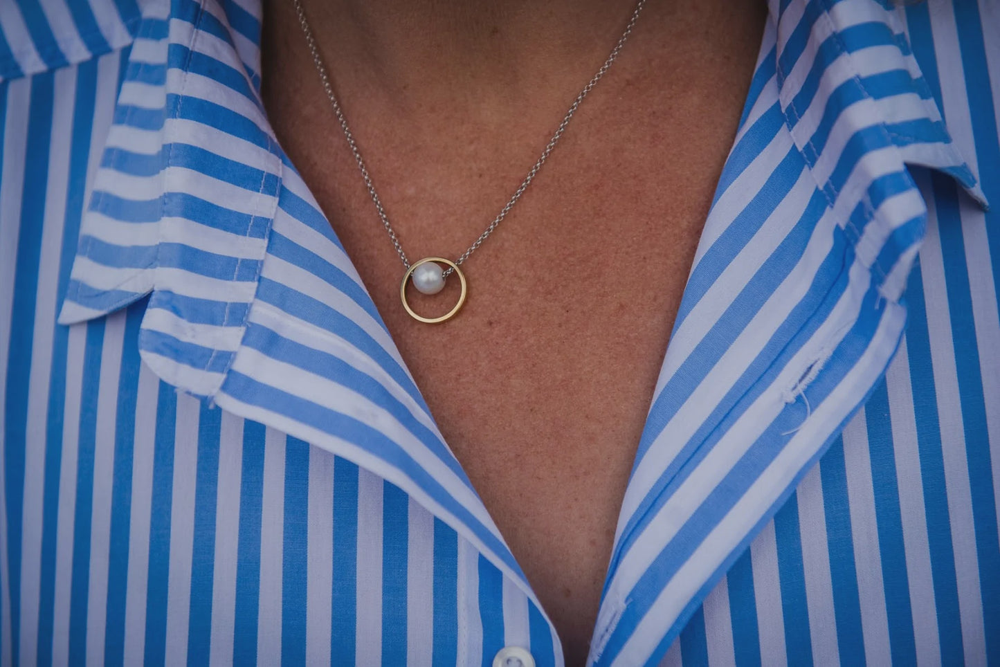 Pearl Ring Necklace